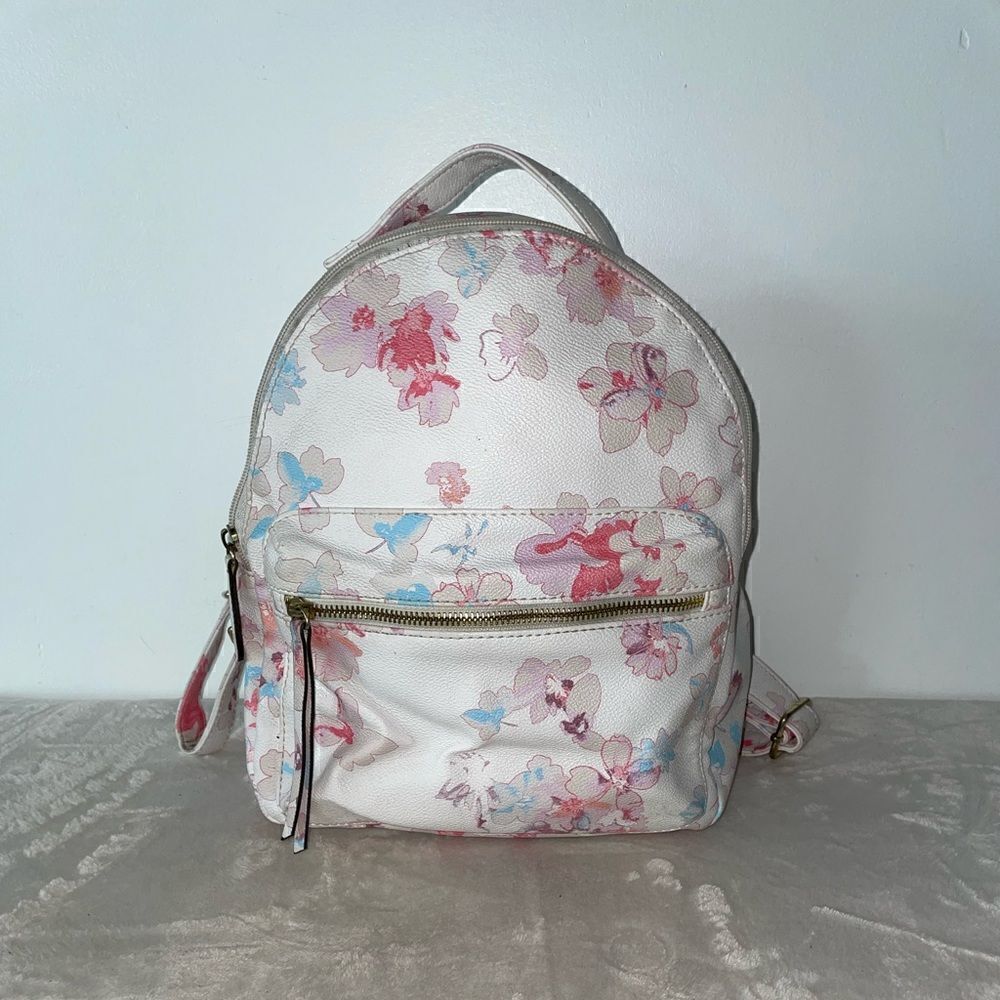 Liz Claiborne Floral Backpack